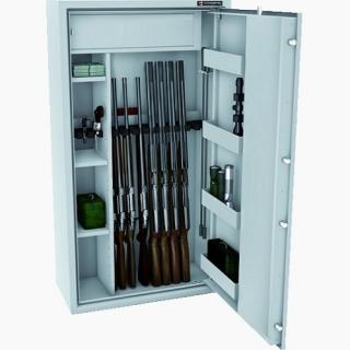 MLB na broń 150D/10+4. Sejf na 14 szt. broni. 1450*800*400 mm. (w*s*g)