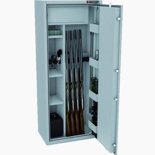 Sejf na broń MLB 150D/6+4. W magazynie. Na 10 szt. broni. 1450*600*400 mm. (w*s*g)