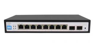 SPEM008A-2F SWITCH ZARZĄDZALNY INTERNEC  / 10 portów /  2 SFP + 8 PoE