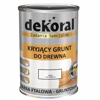 Ftalowy Grunt Gruntomal Biały 0,9L Dekoral