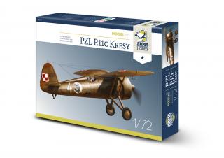 70017 PZL P.11c 'Kresy' Model Kit 1/72