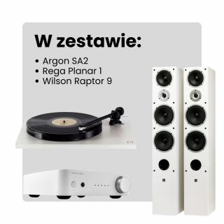 Argon Audio SA2 + Wilson Raptor 9 + Rega Planar 1 (Carbon) - Raty 10x0% - Dostawa 0zł! - Odsłuchy - Polska gwarancja