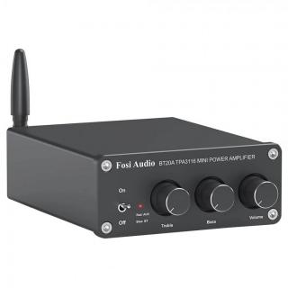 Fosi Audio BT20A (Czarny) - Taniej z kodem rabatowym! - Raty 10x0% lub specjalna oferta! - Dostawa 0zł! - Odsłuchy - Polska gwarancja
