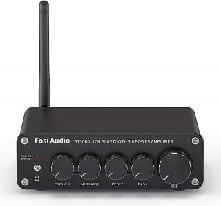 Fosi Audio BT30D (Czarny) - Taniej z kodem rabatowym! - Raty 10x0% lub specjalna oferta! - Dostawa 0zł! - Odsłuchy - Polska gwarancja