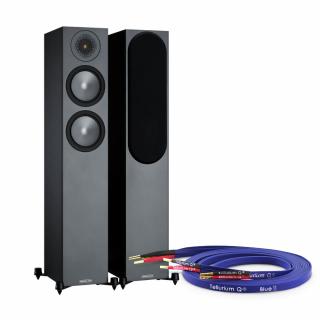 Monitor Audio Bronze 200 (czarny) - Cena za szt. - Przewód głośnikowy Tellurium Q Gratis! - Raty 50x0% lub specjalna oferta! - Dostawa 0zł! - Odsłuchy - Polska gwarancja