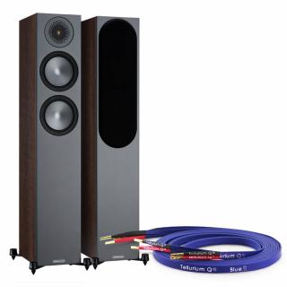 Monitor Audio Bronze 200 (orzech) - Przewód głośnikowy Tellurium Q Gratis! - Cena za szt. - Raty 50x0% lub specjalna oferta! - Dostawa 0zł! - Odsłuchy - Polska gwarancja