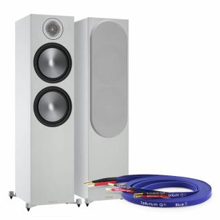 Monitor Audio Bronze 500 (biały) - Przewód głośnikowy Tellurium Q Gratis! - Cena za szt. - Raty 50x0% lub specjalna oferta! - Dostawa 0zł! - Odsłuchy - Polska gwarancja