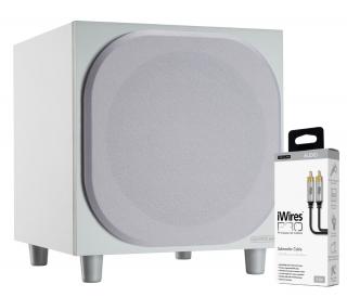 Monitor Audio Bronze W10 6G (biały) - Techlink iWires PRO Subwoofer Cable [711053] (3.0m) Gratis! - Raty 50x0% lub specjalna oferta! - Dostawa 0zł! - Odsłuchy - Polska gwarancja