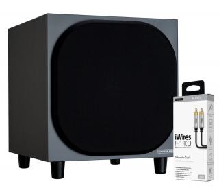 Monitor Audio Bronze W10 6G (czarny) - Techlink iWires PRO Subwoofer Cable [711053] (3.0m) Gratis! - Raty 50x0% lub specjalna oferta! - Dostawa 0zł! - Odsłuchy - Polska gwarancja