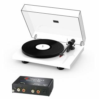Pro-Ject Debut Carbon Evo (Biały piano) + Phono Box MM - Raty 20x0% lub specjalna oferta! - Dostawa 0 zł! - Odsłuchy - Polska gwarancja
