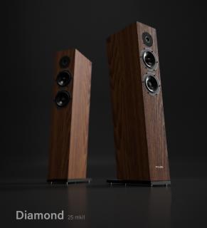 Pylon Audio Diamond 25 mkII (Olejowosk Black) - Cena za szt. - Raty 50x0% lub specjalna oferta! - Dostawa 0zł! - Odsłuchy - Polska gwarancja