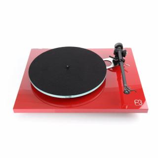 Rega Planar 3 (bez wkładki) Czerwony połysk - Raty 20x0% lub specjalna oferta! - Dostawa 0zł! - Odsłuchy - Polska gwarancja