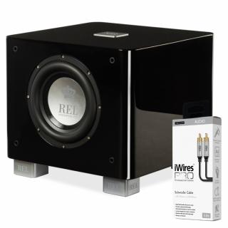 REL T/7x (czarny połysk) - Techlink iWires PRO Subwoofer Cable [711053] (3.0m) Gratis! - Black Weeks! - Raty 20x0% lub specjalna oferta! - Dostawa 0zł! - Odsłuchy - Polska gwarancja