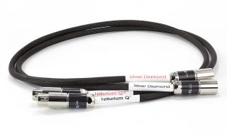 Tellurium Q Silver Diamond XLR (1.0m) - Raty 30x0% lub specjalna oferta! - Dostawa 0zł! - Odsłuchy - Polska gwarancja