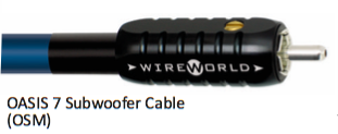 WireWorld Oasis 8 Subwoofer Cable (OSM) (OSW) 4.0 m - Raty 20x0% - Dostawa 0zł! - Odsłuchy - Polska gwarancja