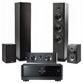 Yamaha RX-V4A + Polk Audio T50 + T15 + T30 (T531) - Black Weeks! - Raty 10x0% - Dostawa 0zł! - Odsłuchy - Polska gwarancja