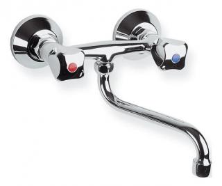 Bateria kuchenna ścienna STANDARD L-160 chrom KFA