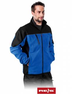 Bluza polarowa POLAR-SHELL rozm.XXL niebieski Reis