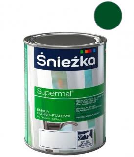 Emalia Olejno-Ftalowa SUPERMAL zielony miętowy 0,8L ŚNIEŻKA