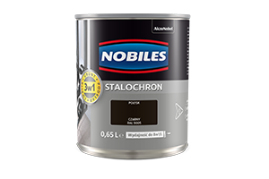 Farba antykorozyjna Szary jasny 0,65L Stalochron Nobiles