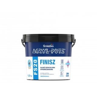 Gładź szpachlowa biała 1,5kg FS20 Finish Acryl-Putz Śnieżka 5903973104520