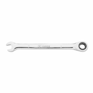 Klucz płasko-oczkowy z grzechotką 15 mm Topex 35D744