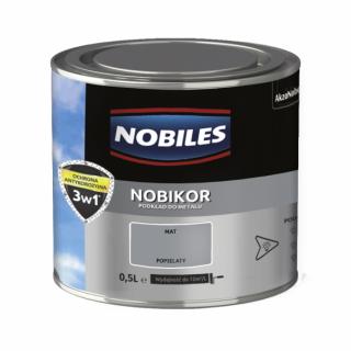 Nobikor podkład POPIELATY 0,5l uniwersalny Nobiles