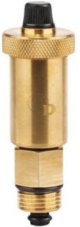 Odpowietrznik automatyczny pionowy G1/2 z zaworem Diamond