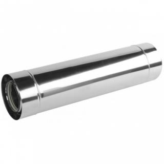 Rura 80/125 kwasoodporna 1000 mm dwuścienna z uszczelką