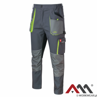 Spodnie do pasa CLASSIC Stretch SLIM rozm.54 szary Artmas