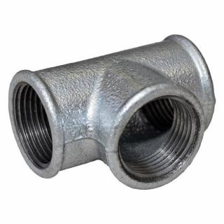 Trójnik ocynkowany redukcja 1" x 3/4" DN25x20