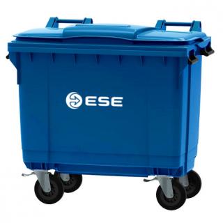 Pojemnik na odpady 660l ESE Niebieski