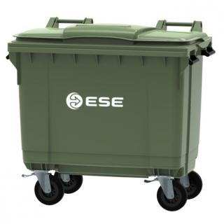 Pojemnik na odpady 660l ESE Zielony
