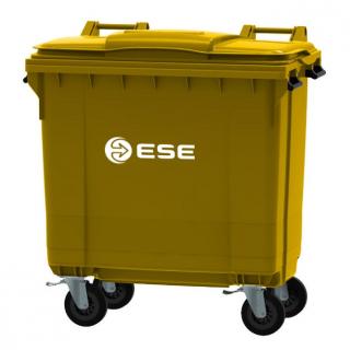 Pojemnik na odpady 770l ESE Żółty