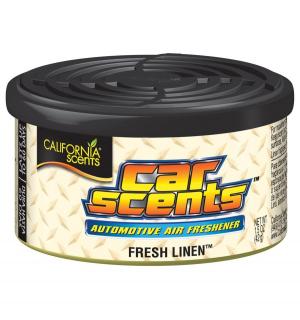 California Scents puszka zapachowa do auta Fresh Linen zapach świeżego prania