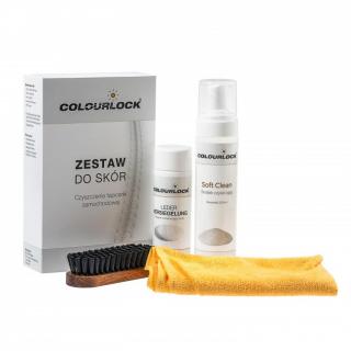 COLOURLOCK Soft kompletny zestaw 4 produktów do bieżącej pielęgnacji skóry w aucie