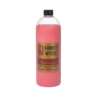 FUNKY WITCH Mademoiselle - matowy dressing do plastików wewnętrznych kokpitu gumy 500 ml