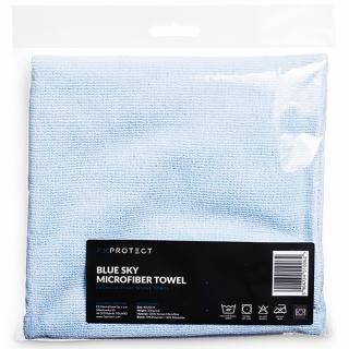 FX Protect Blue Sky Microfiber Towel – mikrofibra bez obszycia, 500gsm, 40x40cm