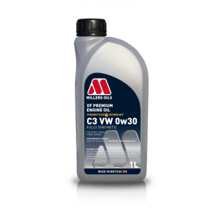 MILLERS OILS XF PREMIUM C3 VW 0w30 – w pełni syntetyczne olej silnikowy 1L