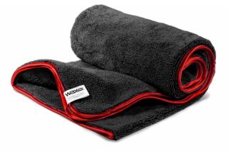 WaxPRO Perfect Fluffy Dryer Black Series – ręcznik do osuszania lakieru, 600gsm, 100x60cm