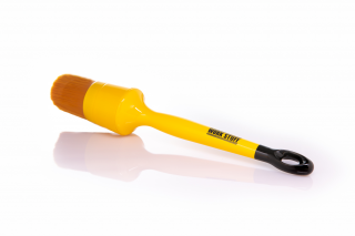 WORK STUFF Detailing Brush ALBINO Orange - delikatny pędzelek detailingowy odporny na silną chemię 40mm