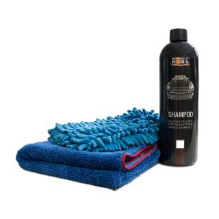 Zestaw do mycia auta ADBL Shampoo 1L + Monster Shine Wiggle rękawica + Fluffy Dryer ręcznik do osuszania