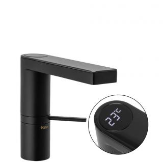 Bateria Rea Amar Czarna – Niska Umywalkowa LCD