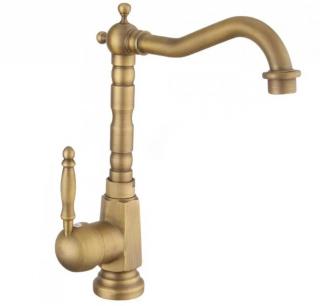 Bateria Rea Retro Bona Gold – Wysoka Umywalkowa
