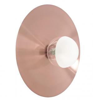 LAMPA APP1420-W CZARNA/RÓŻOWE ZŁOTO ŚCIENNA KINKIET
