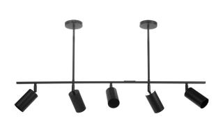 LAMPA NOWOCZESNA PUNKTOWA APP611-5C BLACK