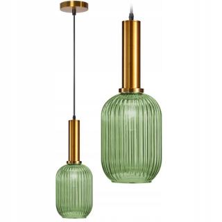 LAMPA SZKLANA NOWOCZESNA APP459-1CP GREEN