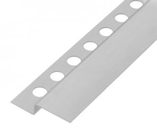 LISTWA BRODZIKOWA CZOŁOWA NIKIEL SZCZOTKOWANY 120CM