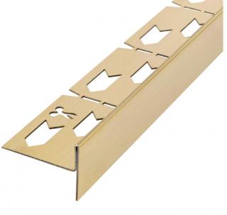 LISTWA SPADKOWA BRODZIKOWA ZŁOTA SZCZOTKOWANA 120CM