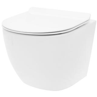 Misa WC REA Carlo Mini Rimless Flat N Tornado - Podwieszana 49x36,5cm